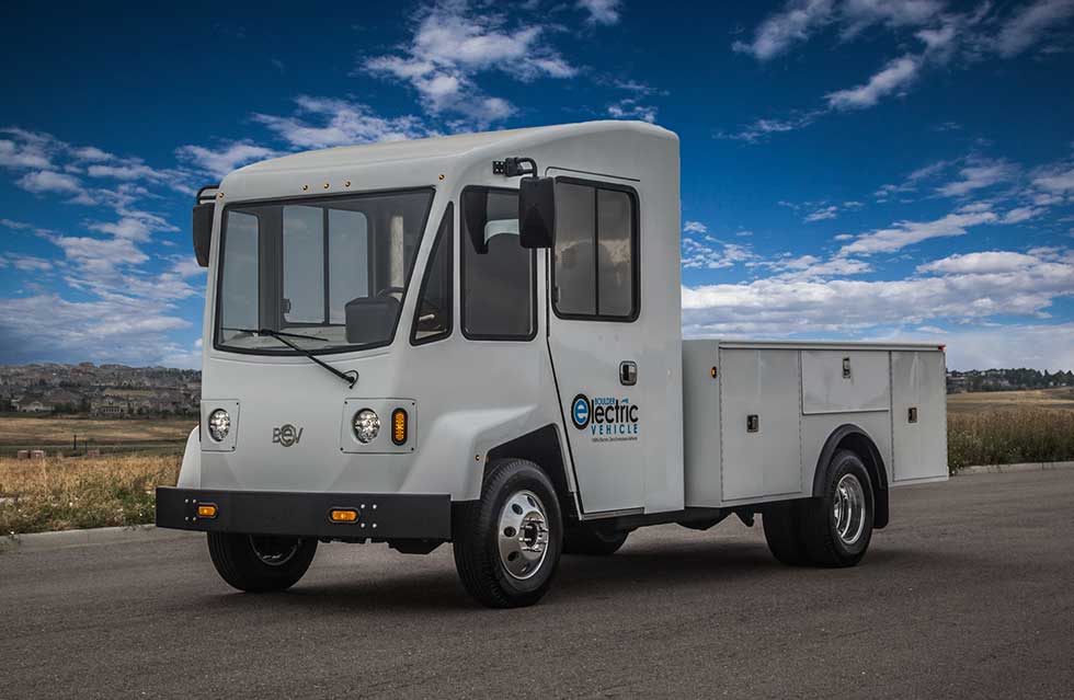 Boulder Electric Vehicle SB500 Service Body Truck